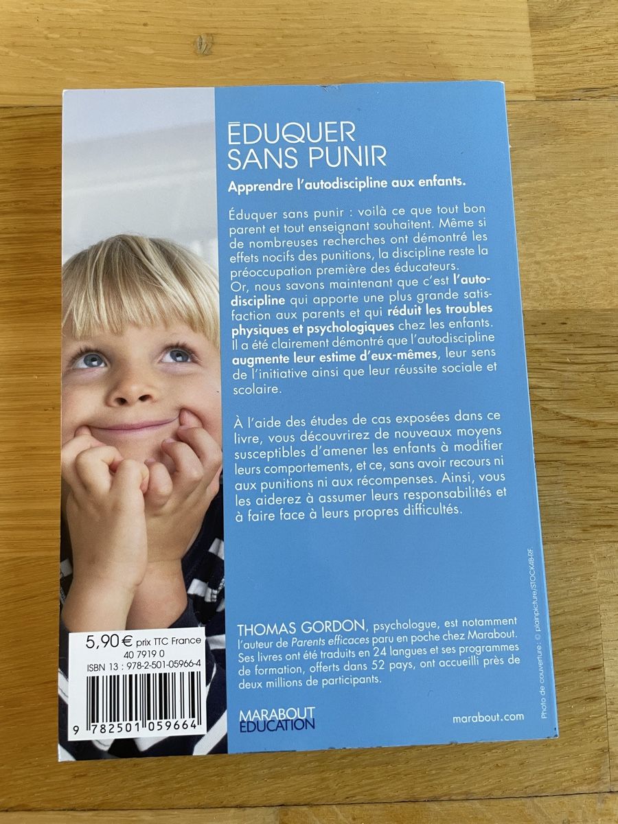 Livres: Éduquer sans punir - Dr. Thomas Gordon – D'occasion à Zürich par Linda_ga 1