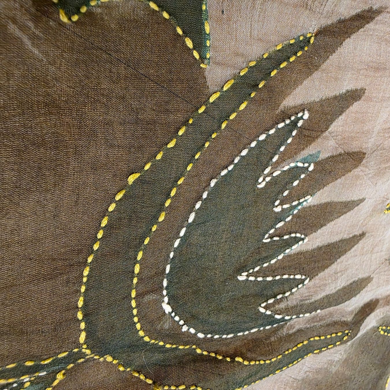 Foulards, Tücher & Schals: Camerucci Seidenschal mit Baumwolle ,neuwertig – Gebraucht aus Wald ZH von CapLux 2