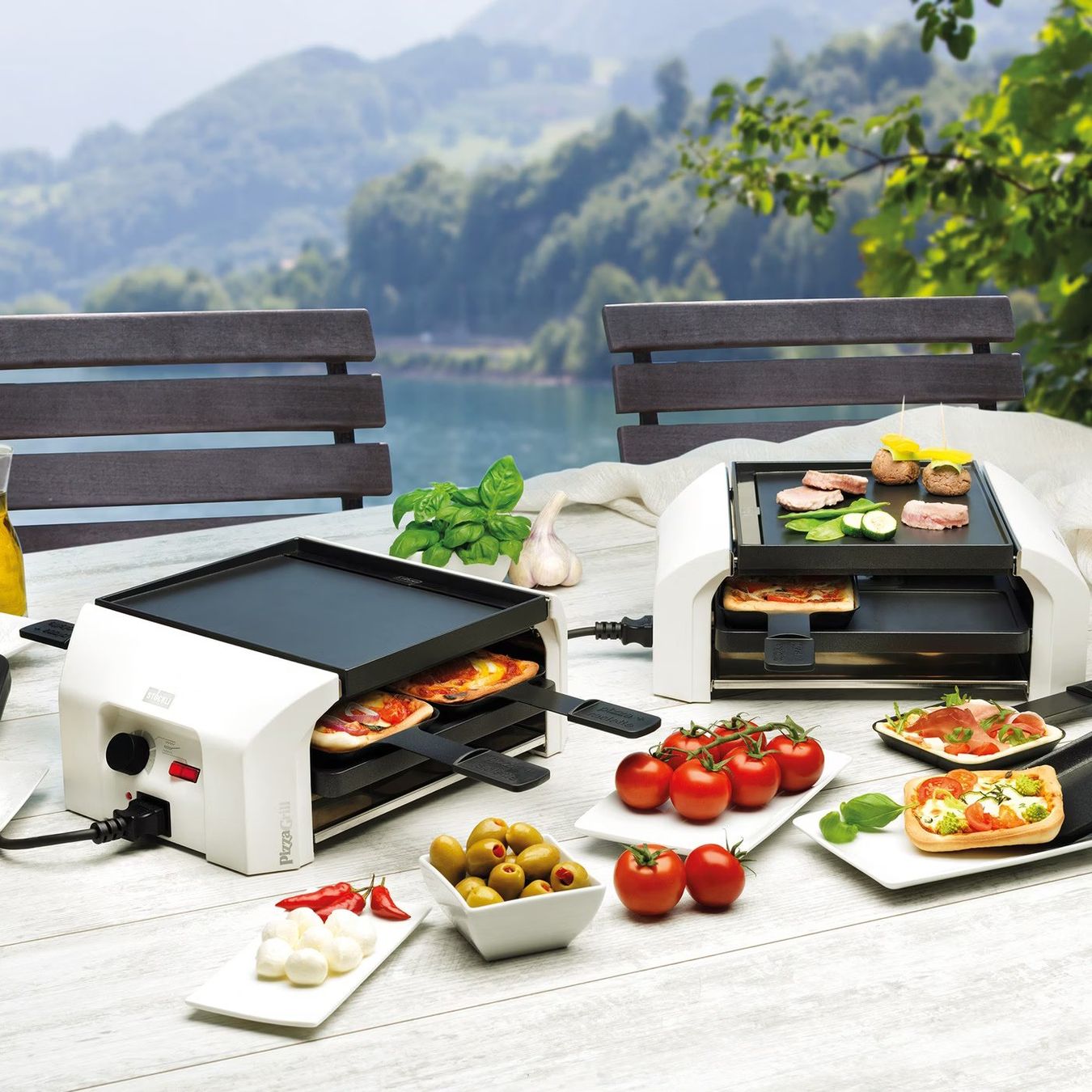 Stöckli Appareils de cuisine: STöCKLI PizzaGrill four4 Set, weiss – Neuf (Voir description) à Kägiswil par pebart 3