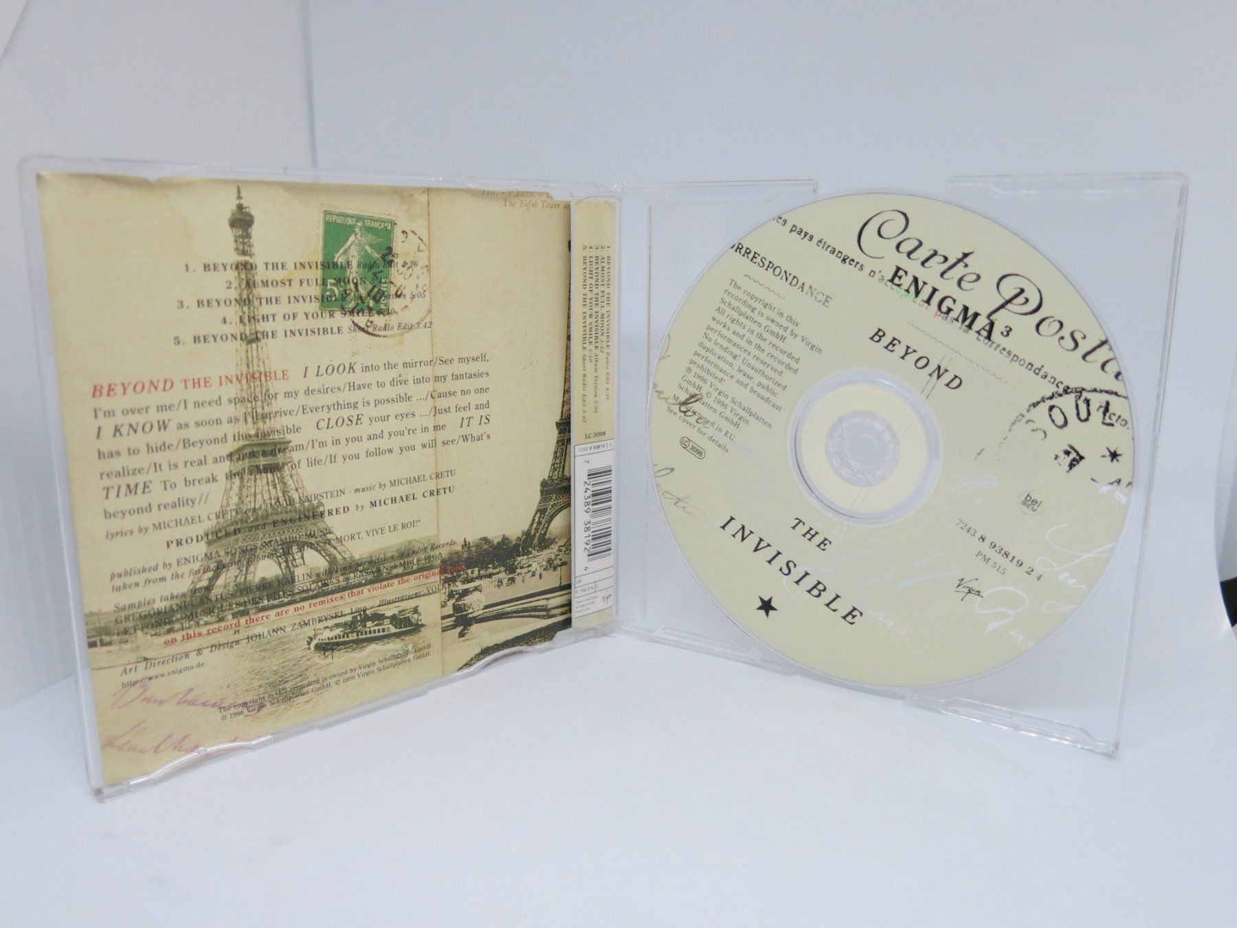 CDs: CD Maxi: Enigma ‎– Beyond The Invisible – D'occasion à Ernetschwil par luisvonerni 1
