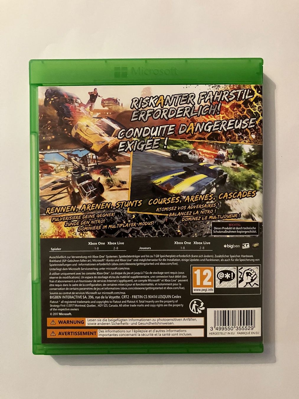 Microsoft Giochi: Flatout Total Insanity – 360 – Usato da Ecublens VD venduto da Le_marchand_geek 1