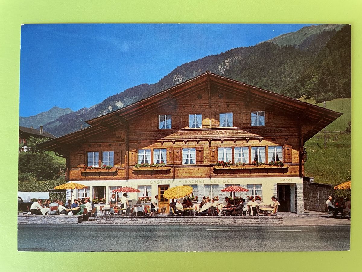Cartoline postali: Hotel Hirschen Eblingen – Usato da Rümlang venduto da Kartenpost1
