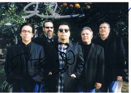 Los Lobos 'La Bamba' Autogramm signiert Foto 13x18cm