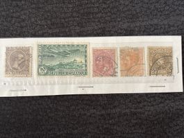 Lot de 5 timbres anciens Espagne République Espagnole