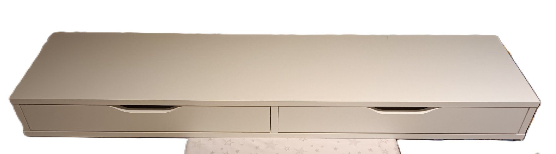 Ikea Scrivanie: Monitorerhöhung mit Schubladen weiss – Usato da Dietikon venduto da Rabia