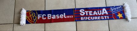 Fc Basel - Steaua Bukarest Schal