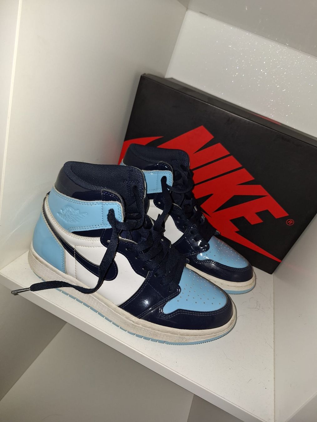 Scarpe da uomo: Jordan 1 Blue Chilli – Usato da Kaufdorf venduto da cheriecoco