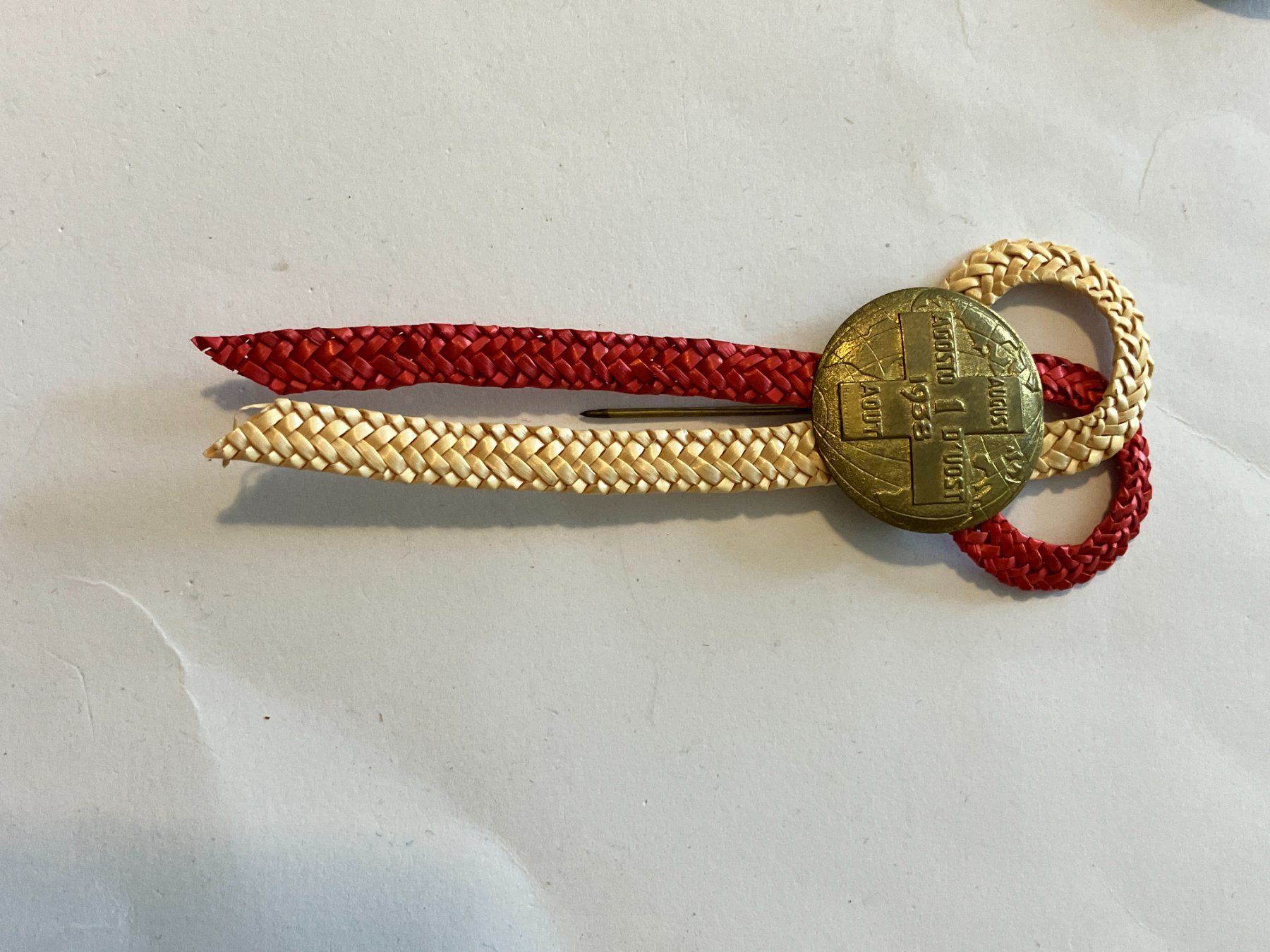 Plaquettes & Badges: 1. August Abzeichen 1938 – D'occasion à Basel par djwwpp