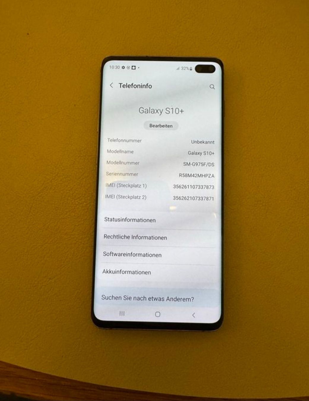 Samsung Telefoni cellulari / Smartphones: Samsung Galaxy S10+ – Usato da Fislisbach venduto da mar_9qrz 4