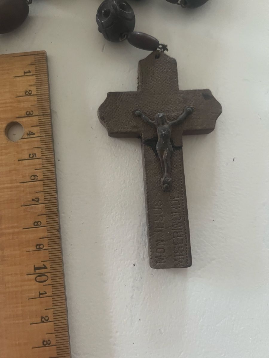 Sonstiger Schmuck: Alter großer Rosenkranz shabby – Gebraucht aus möhlin von lupo1972 3