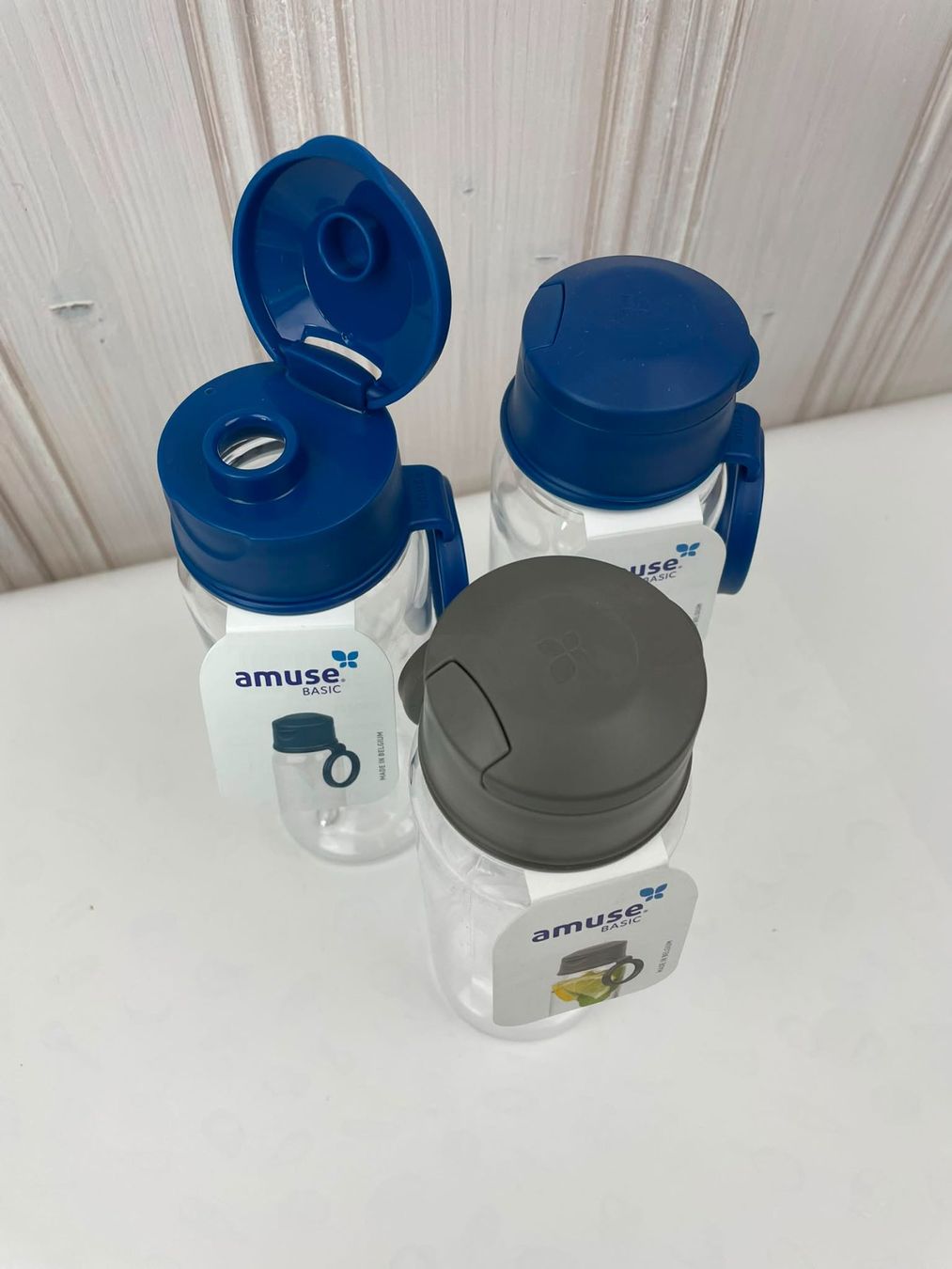 Borracce & Thermos: 3x Neue Wasserflaschen "amuse BASIC" - Trinkflasche – Nuovo e nell'imballaggio originale da Wängi venduto da Thurgauer98 3