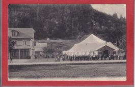 Réunions des missions - Tentes - Chaux de Fonds - 1913