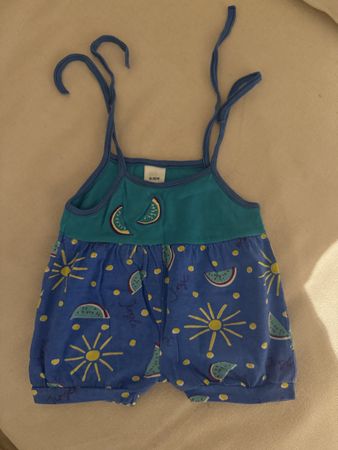 Vintage aus den 90ern Baby Jumpsuit Gr 62 Sommer