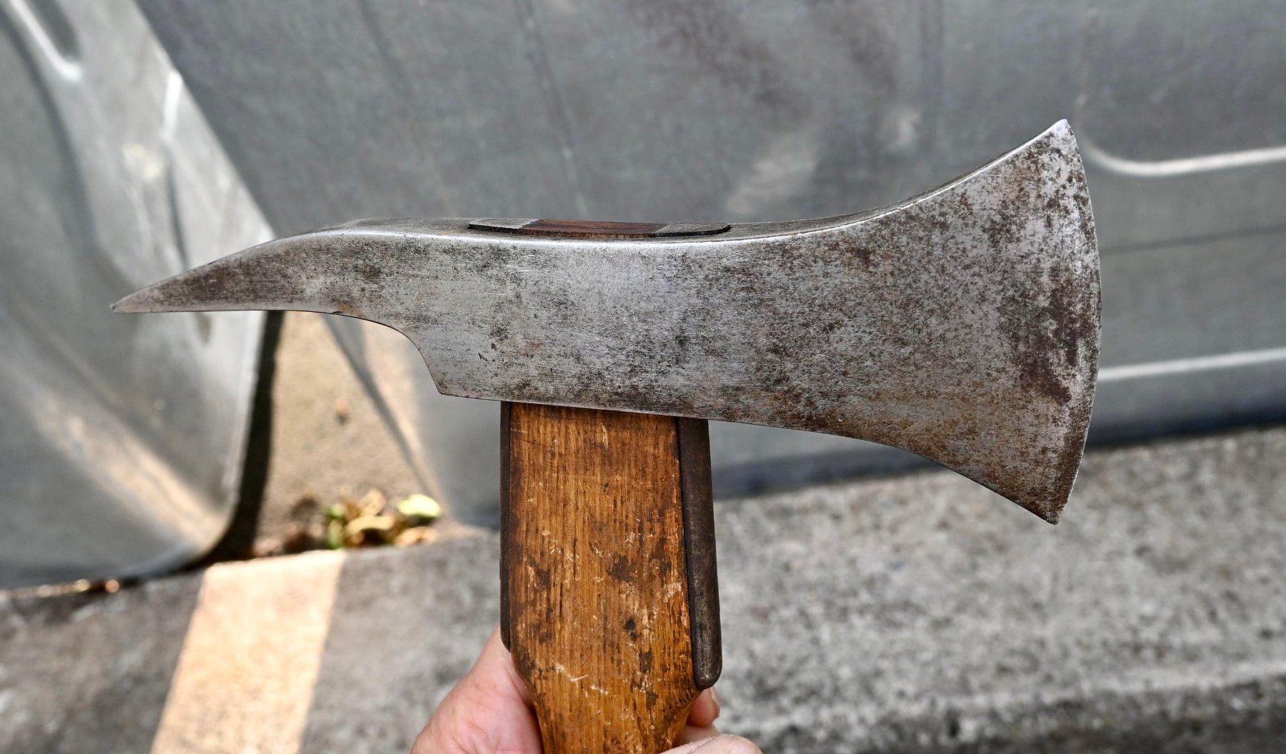 Alle Werkzeuge: altes Feuerwehr - Beil TOMAHAWK länge 37cm – Gebraucht aus Pfaffhausen von mono_rec 5