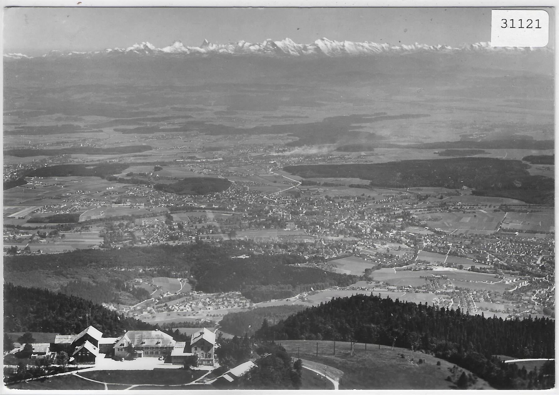 Cartoline postali: Flugaufnahme Weissenstein Solothurn – Usato da Ettingen venduto da Kartenplanet