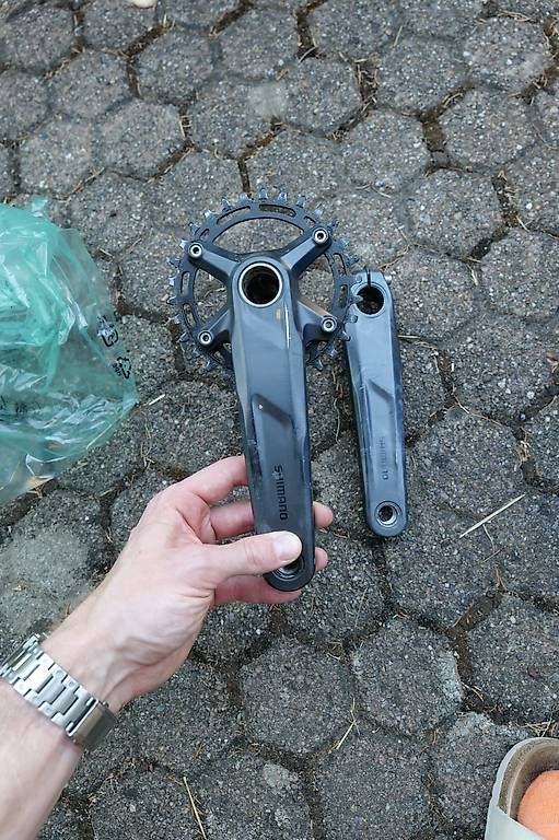 Shimano Pezzi di ricambio: Shimano Kurbel MT511 30T 175mm – Usato da Arisdorf venduto da G.Friderich
