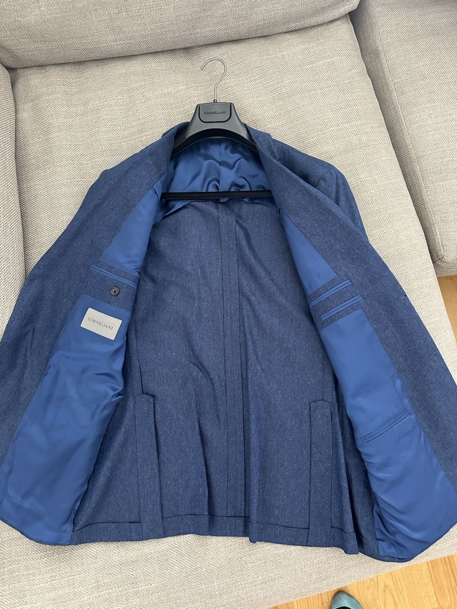 Corneliani Jacken: Neuer Corneliani Blazer dunkelblau – Neu und originalverpackt aus Wollerau von Finkenwurf 1