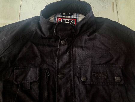 veste moto vintage -  ixs touring airguard - taille L
