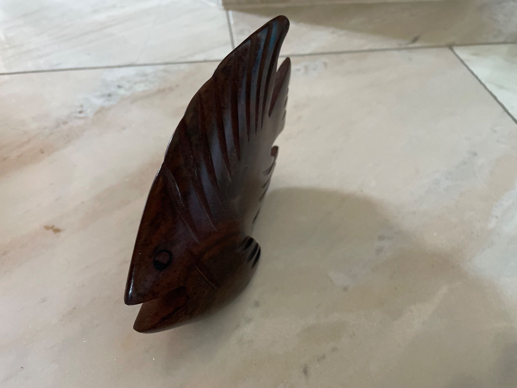 Skulpturen & Statuen: Holzfigur geschnitzt, Delfin – Gebraucht aus Neuheim von discovery27 2