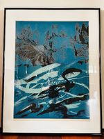 Joan Josep Tharrats, signierte Originalgrafik von 1973