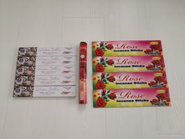 🤩12 STK: WEISSER SALBEI, ROSEN, SANDELHOLZ RäUCHERSTäBCHEN