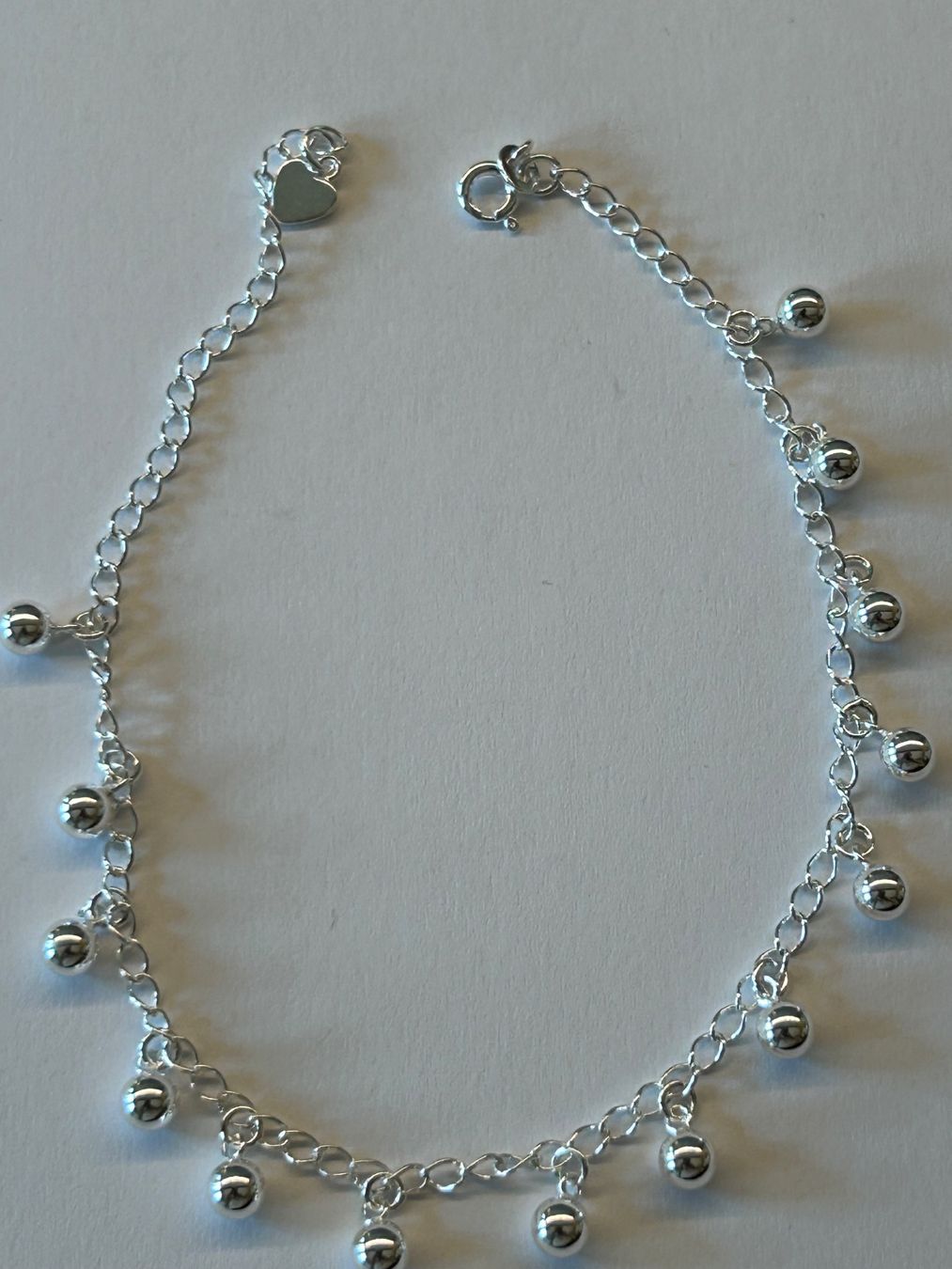 Catenine: Fusskettchen aus Sterling Silber – Nuovo e nell'imballaggio originale da Innertkirchen venduto da Glatthard-Interior 3