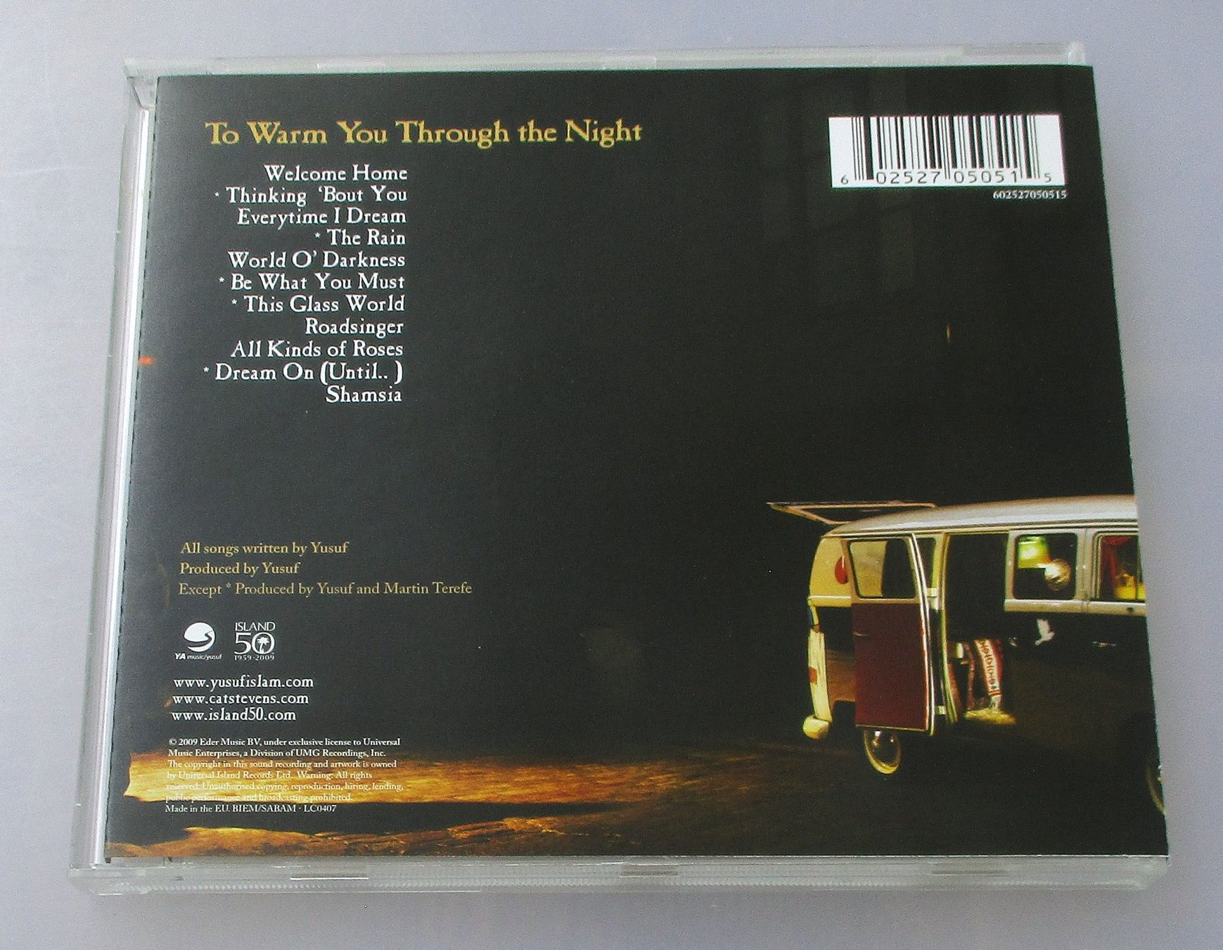 CD: YUSUF (CAT STEVENS) - Roadsinger – Usato da Wattwil venduto da Muriel11 1