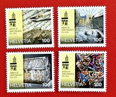 ABTEI ABBAYE SAINT MAURICE SATZ 1532 -1535 2015** POSTFRISCH