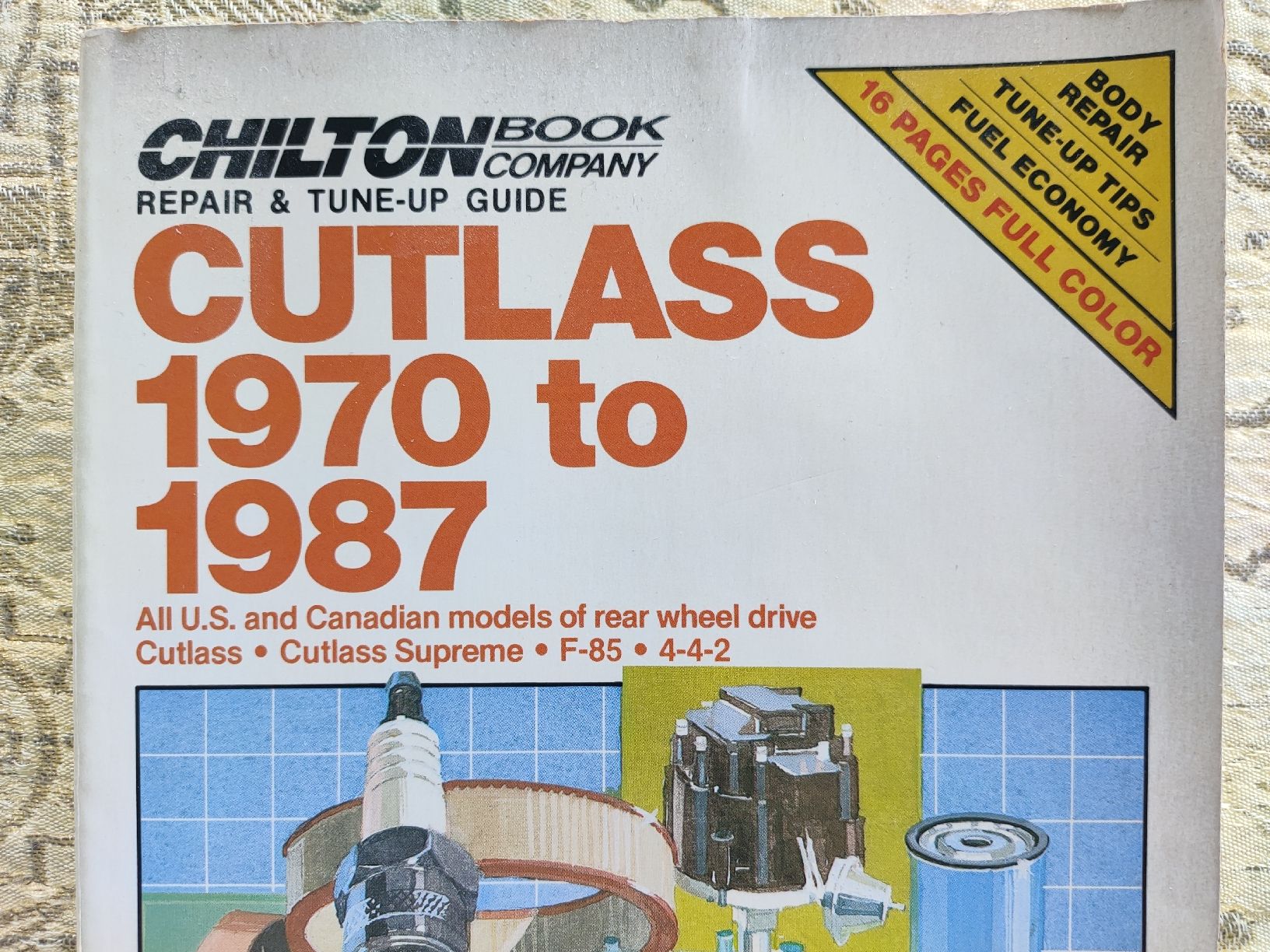 Libri: CHILTON Repair Guide Cutlass 1970-1987 – Usato da Gipf-Oberfrick venduto da minini 1