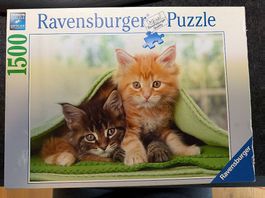 Ravensburger Puzzle 1500 / Unter einer Decke*KstVersand*