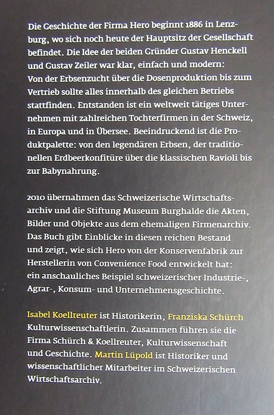 Bücher: Hero - seit 1886 in aller Munde – Gebraucht aus Auenstein von Padabimbim 1
