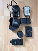 Analogfoto-Konvolut – Pentax Espio, Canon, Minolta Objektiv