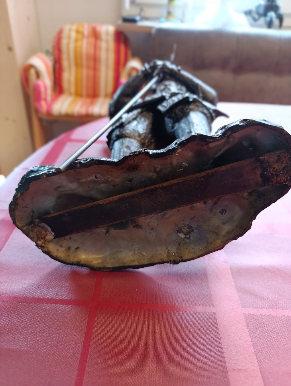 Sculture & Statue: GROSSER BRONCE SAMURAIKRIEGER EINDRÜCKLICH SELTEN – Usato da Reinach BL venduto da Katzenmorli 7