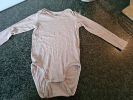 Langarm Body H&M mit Blumenmuster Grösse 104
