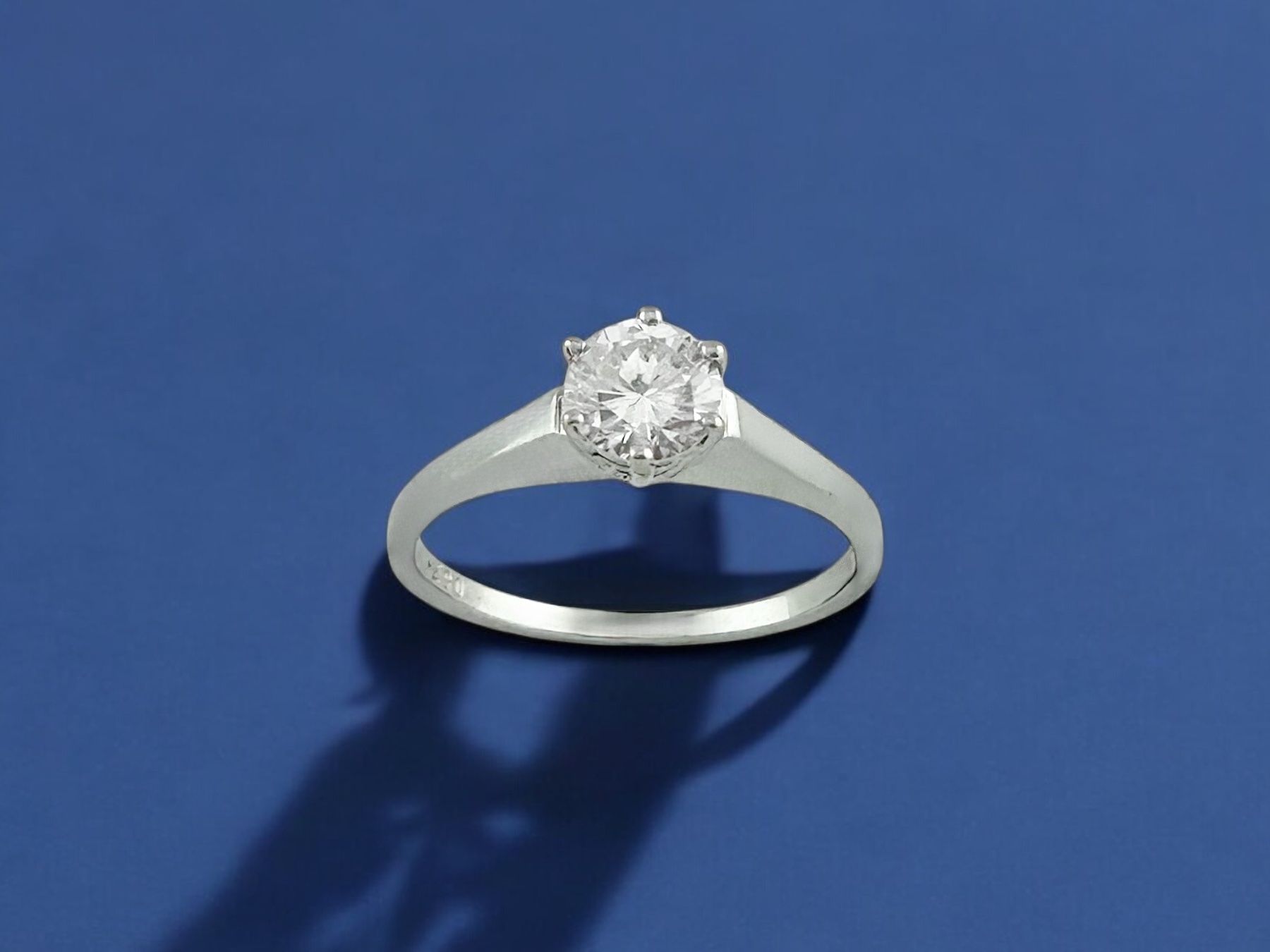Anelli: Klassischer Diamant - Ring, 0.57 ct H/SI – Usato da Zuzwil SG venduto da artimmo 3