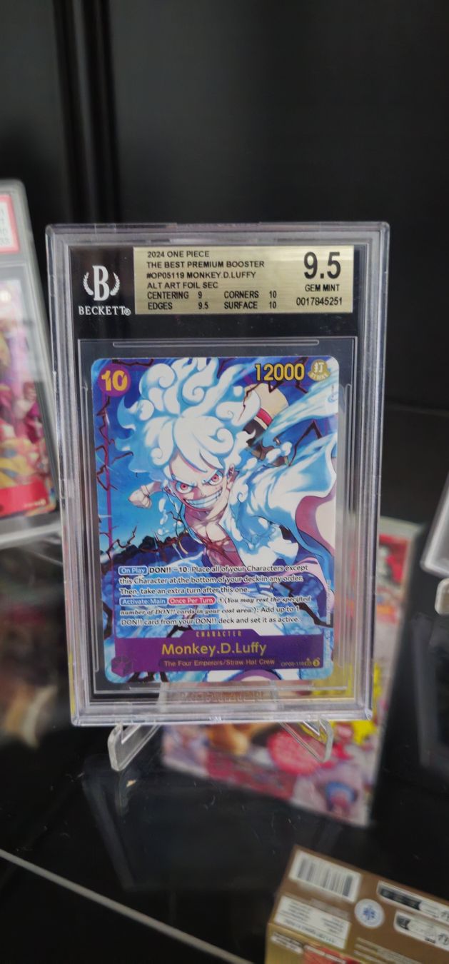 Bandai Carte collezionabili: One Piece PRB01 AA Monkey D Luffy OP05119 – Nuovo (secondo la descrizione) da Thierachern venduto da YokaiStore