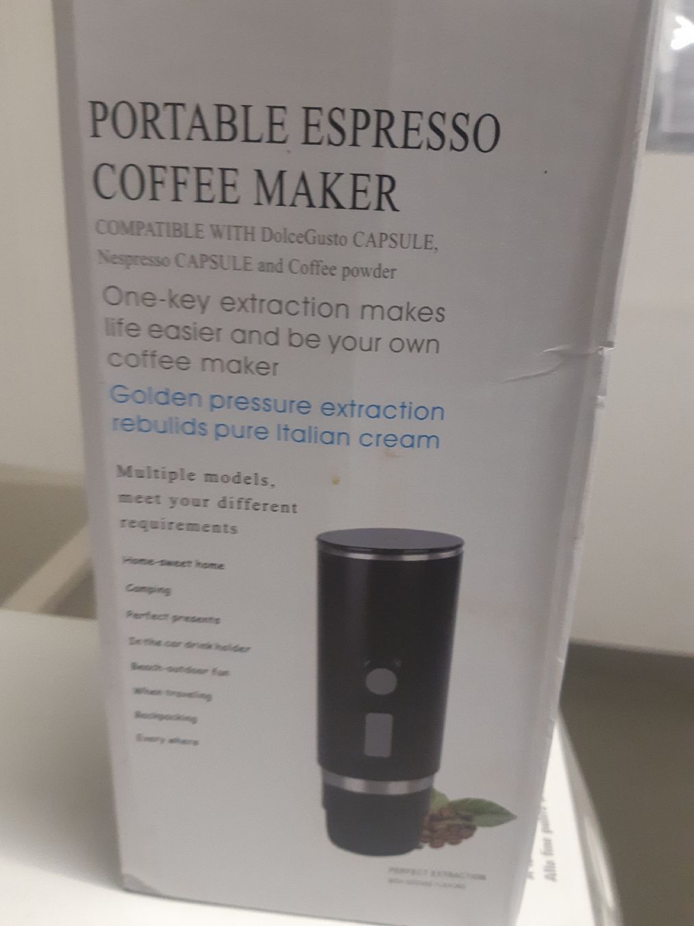 Kaffeemaschinen & Espressomaschinen: Portable Espresso Coffe maker – Gebraucht aus luzern von zola7 1