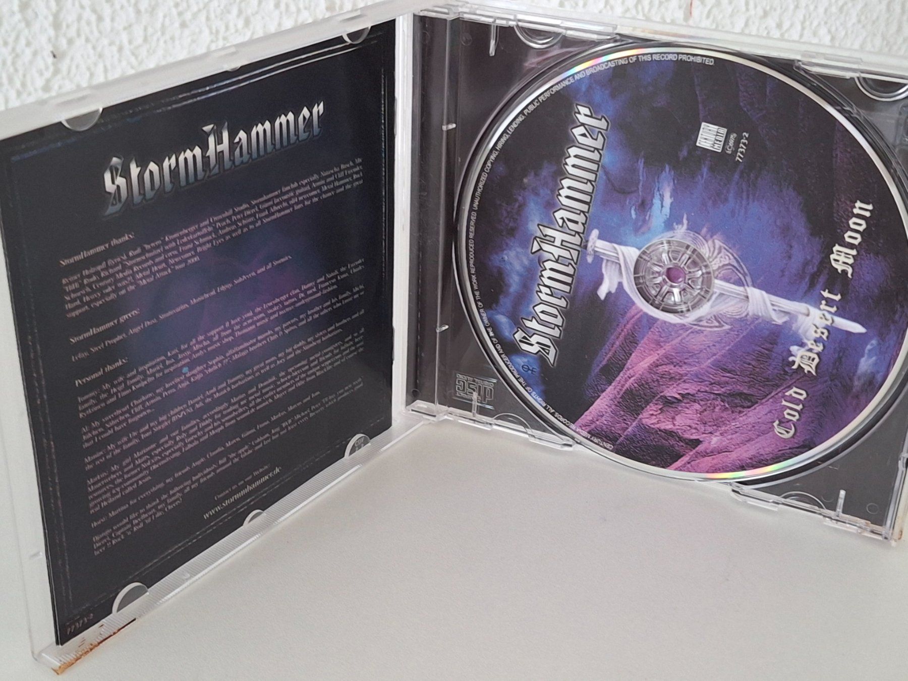 CD: CD Stormhammer - Cold Desert Moon Metal – Usato da Aarberg venduto da Jackup1 2