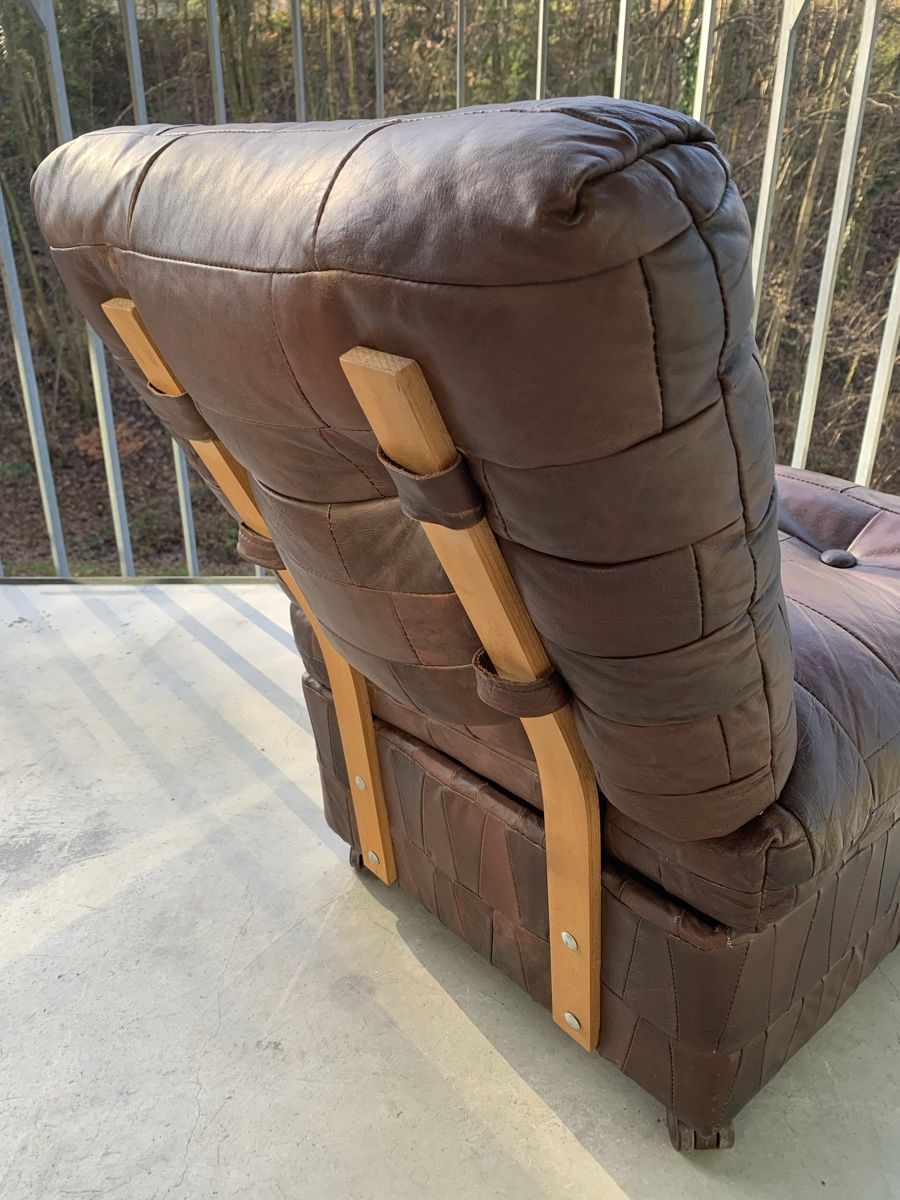 Fauteuils: SALE: MCM patchwork Ledersessel (Stil De Sede | Strässle) – D'occasion à Fribourg par GBT42 5
