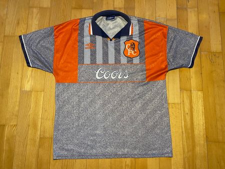1994 Umbro Chelsea Away Football Jersey Sz XL