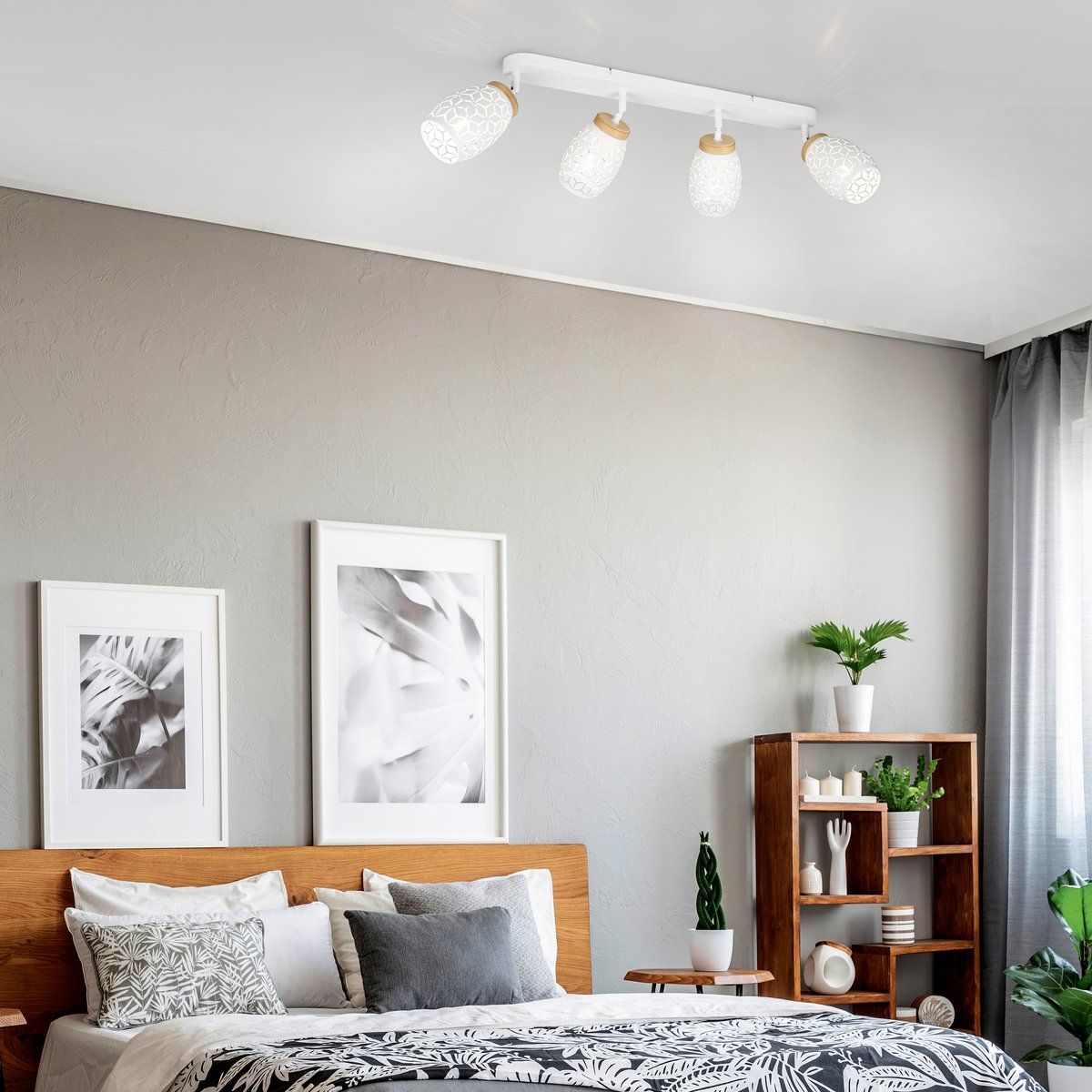 Lampade: Strahler, 4 Spots, 74 cm x 12 cm – Nuovo (secondo la descrizione) da Kreuzlingen venduto da Smart-Light 1