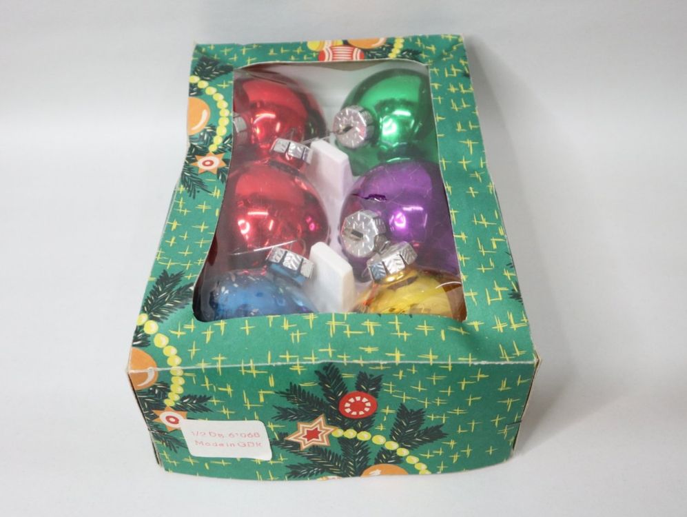 DDR Weihnachtskugeln 60's Weihnachtsschmuck 50's Kaufen auf Ricardo