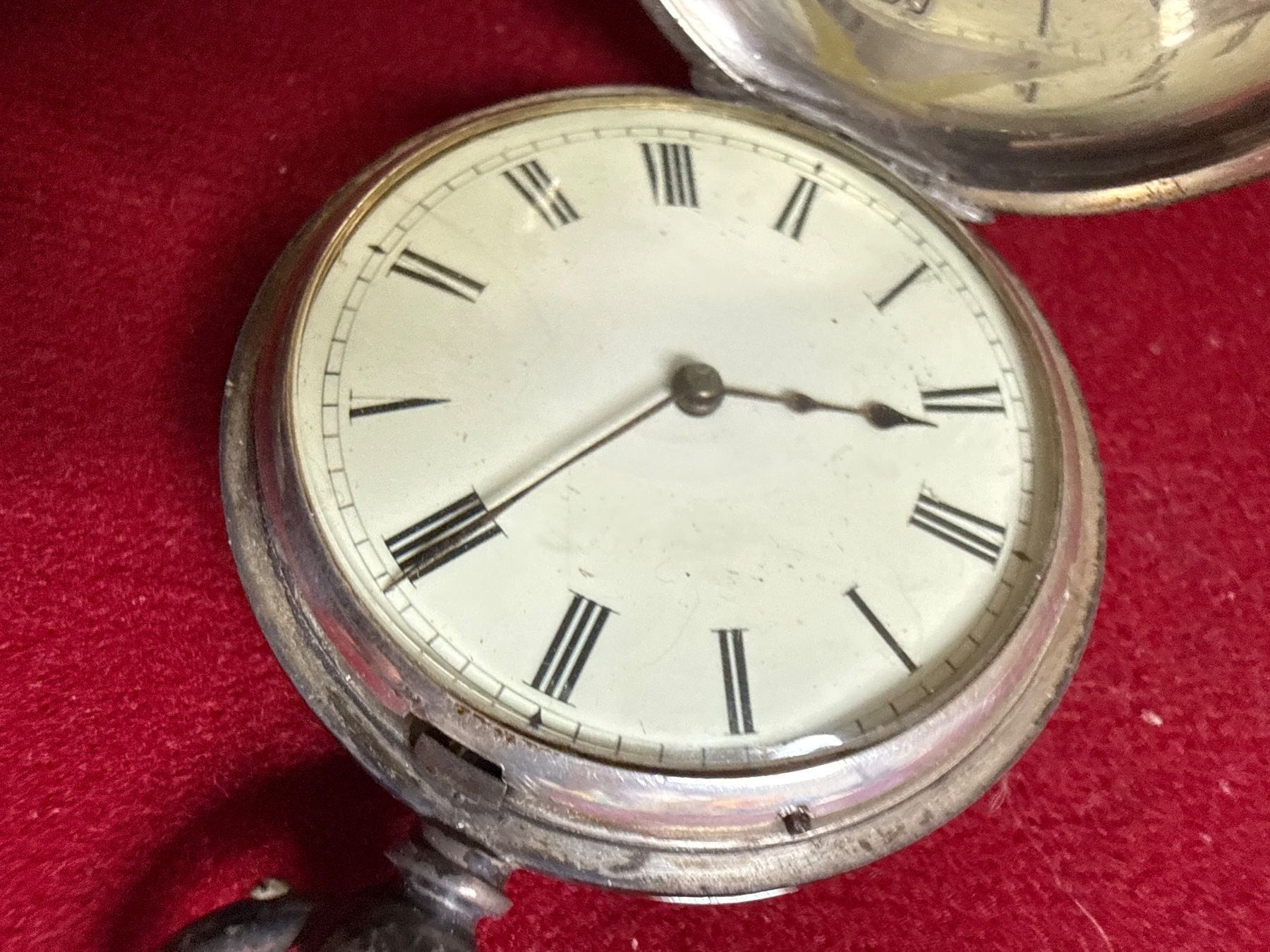 Orologi: Antike Taschenuhr echt Silber 43 mm – Usato da Pfeffingen venduto da Allhandelklgwatches 2