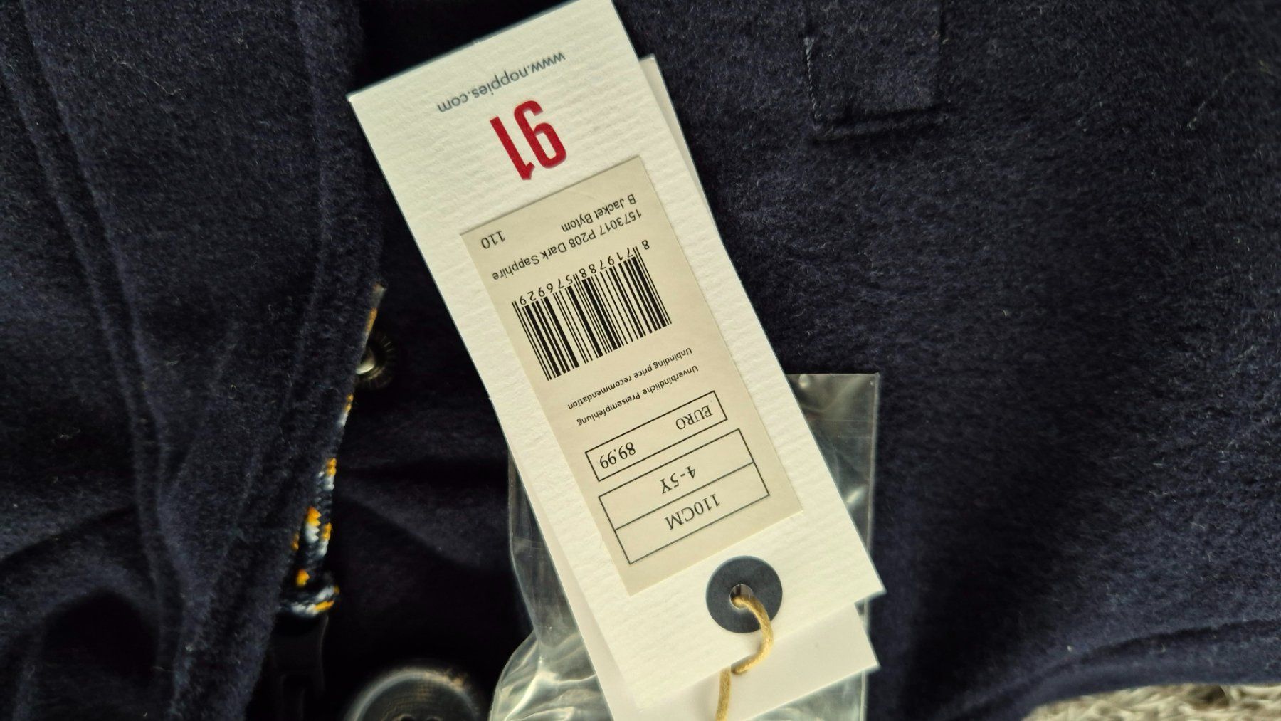 Jacken & Mäntel: Parka von Noppies Gr. 110 neu – Neu und originalverpackt aus Baar von rebeli6340 2