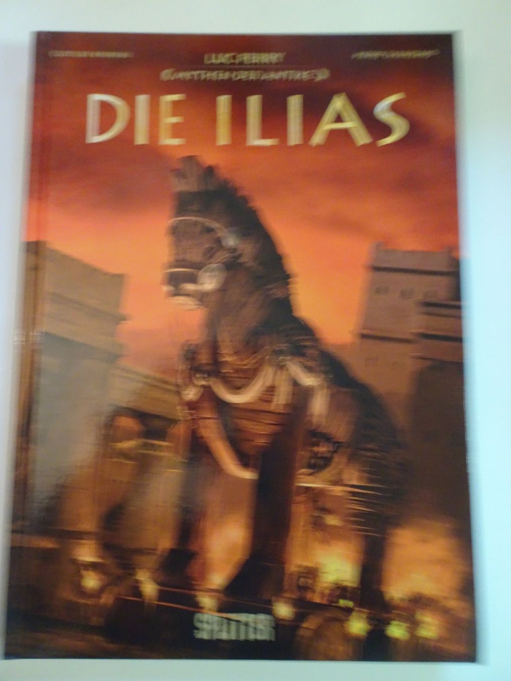 Comics: Die Ilias Mythos der Antike Luc Ferry Comic Buch – Gebraucht aus Schönenwerd von schnitzunddrunter