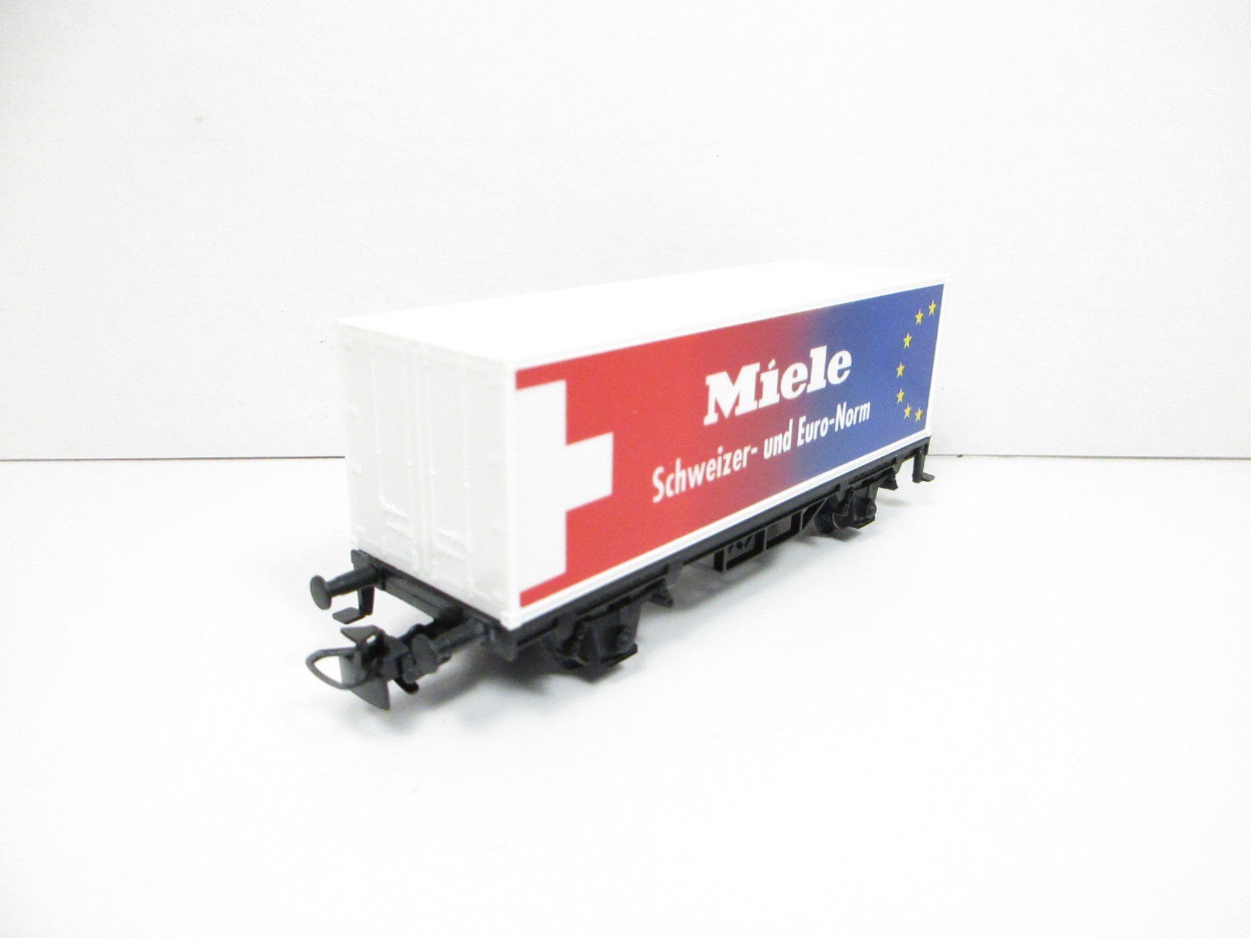 Märklin Modellini di ferrovie: Märklin H0 84482.2 Containerwagen MIELE – Nuovo e nell'imballaggio originale da Olten venduto da Heinrich875 3