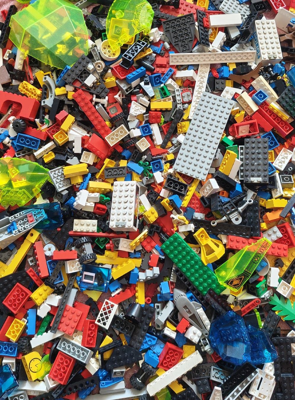Lego Spielzeuge: Lego "Schrott" ca. 4,5 Kilo – Gebraucht aus Effretikon von Superkarin7