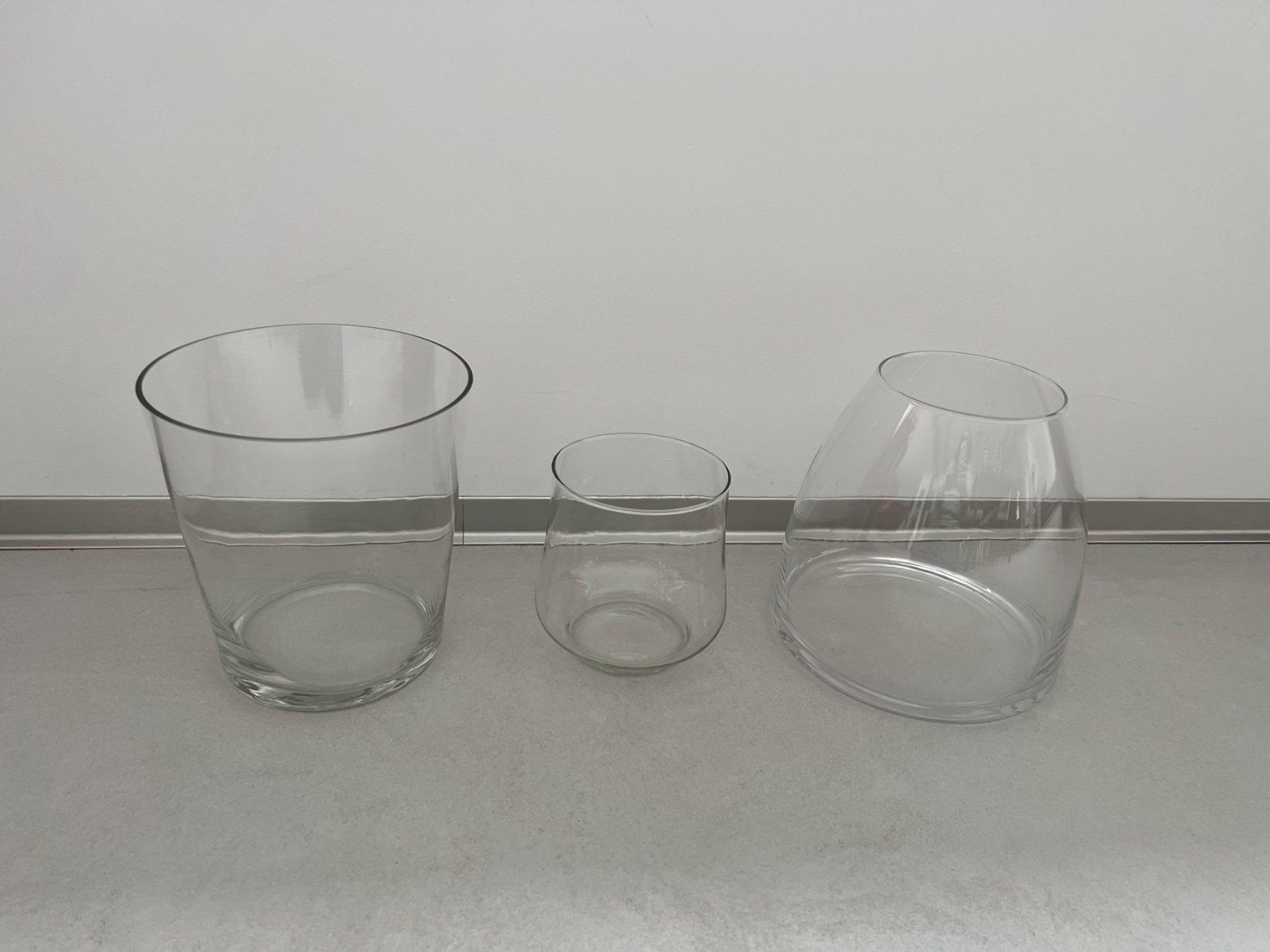 Vasen & Gefässe: Glasvasen Blumenvasen Pflanzenvasen – Gebraucht aus Thun von Steinitz