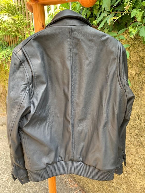Giacche: Lederjacke Monte Carlo von Heinz Bauer Manufaktur, Gr.48/50 – Usato da Zürich venduto da anna-lea 1