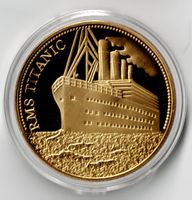 RMS_Titanic_The Voyage of Titanic_Gedenkmedaille
